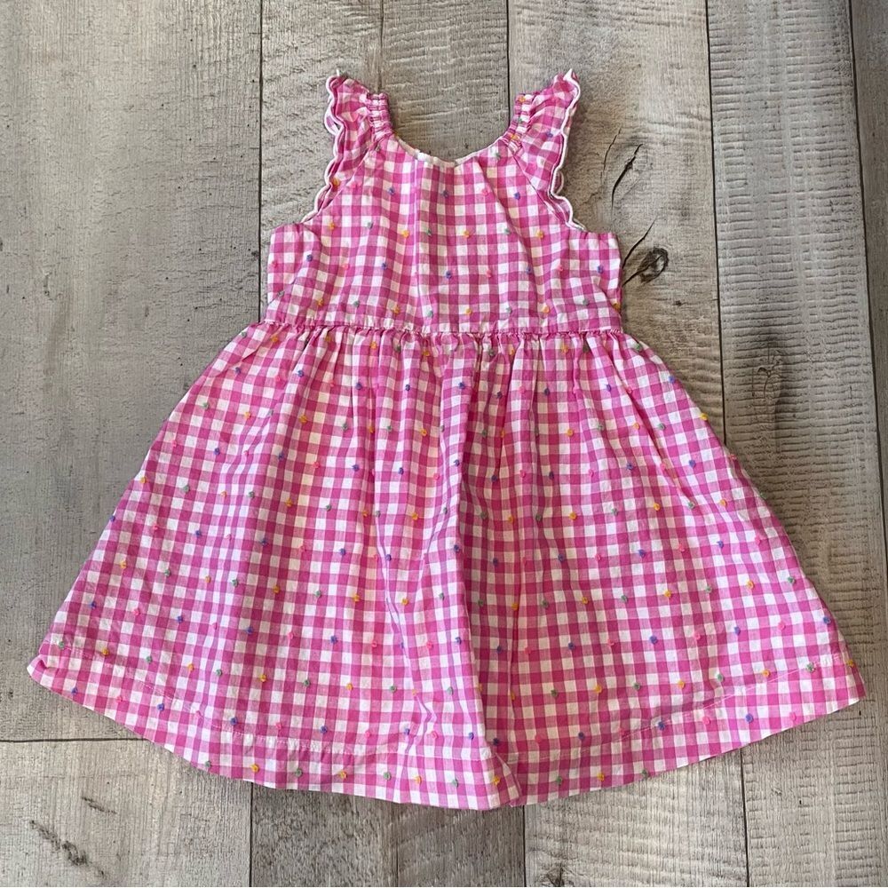 Baby Gap Girls Gingham Dress